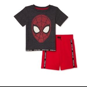 Boys 12 months Spider-Man 2 of outfit NWT
